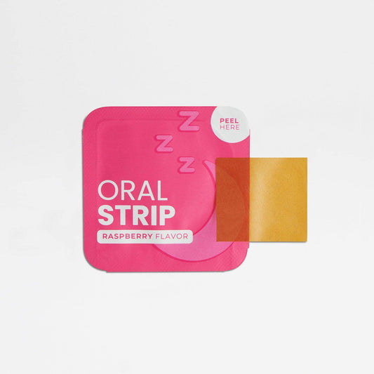 Oral strip in raspberry flavor by American Dietary Supplements