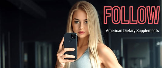 Blonde woman taking a selfie at a gym