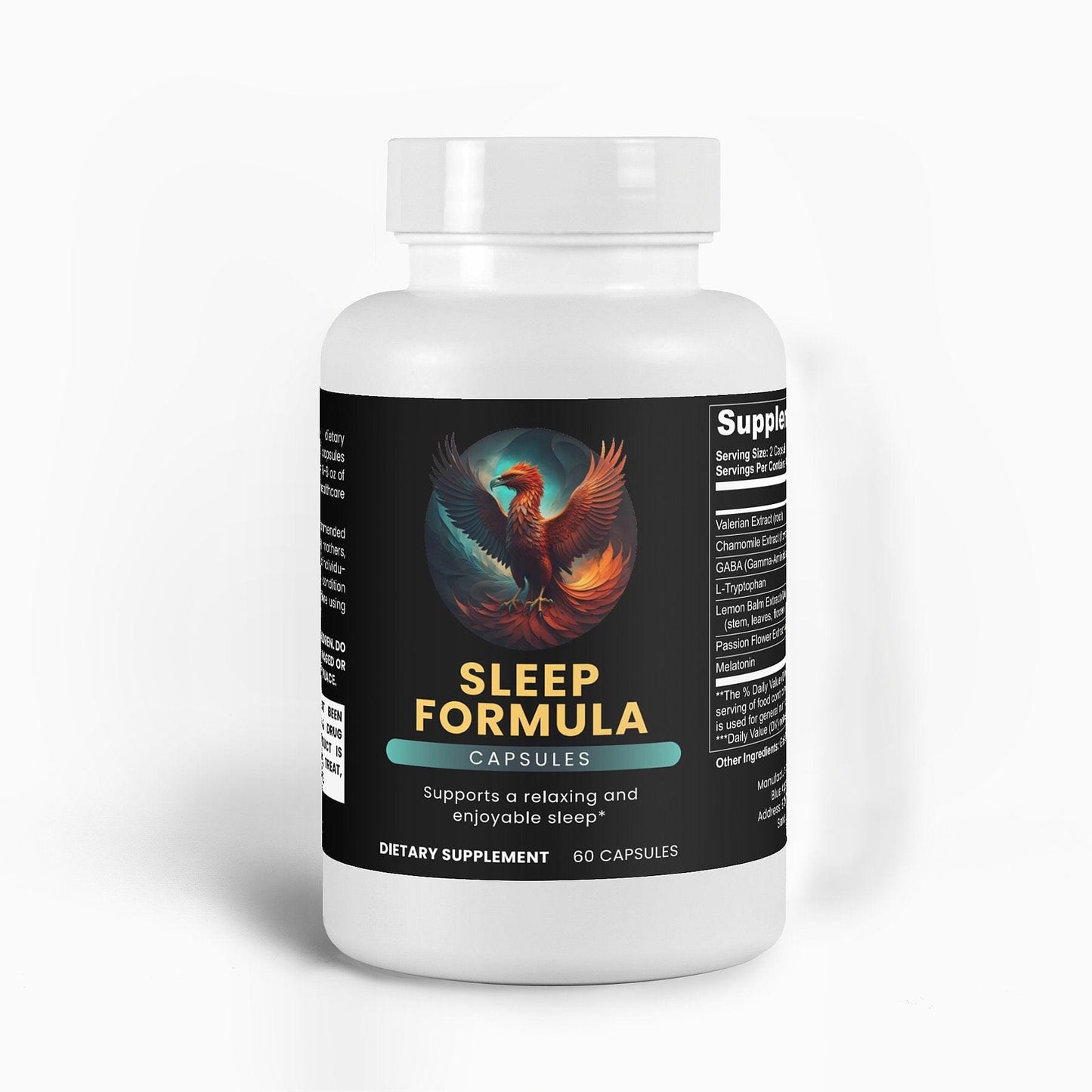 Sleep Formula Supplement Bottle