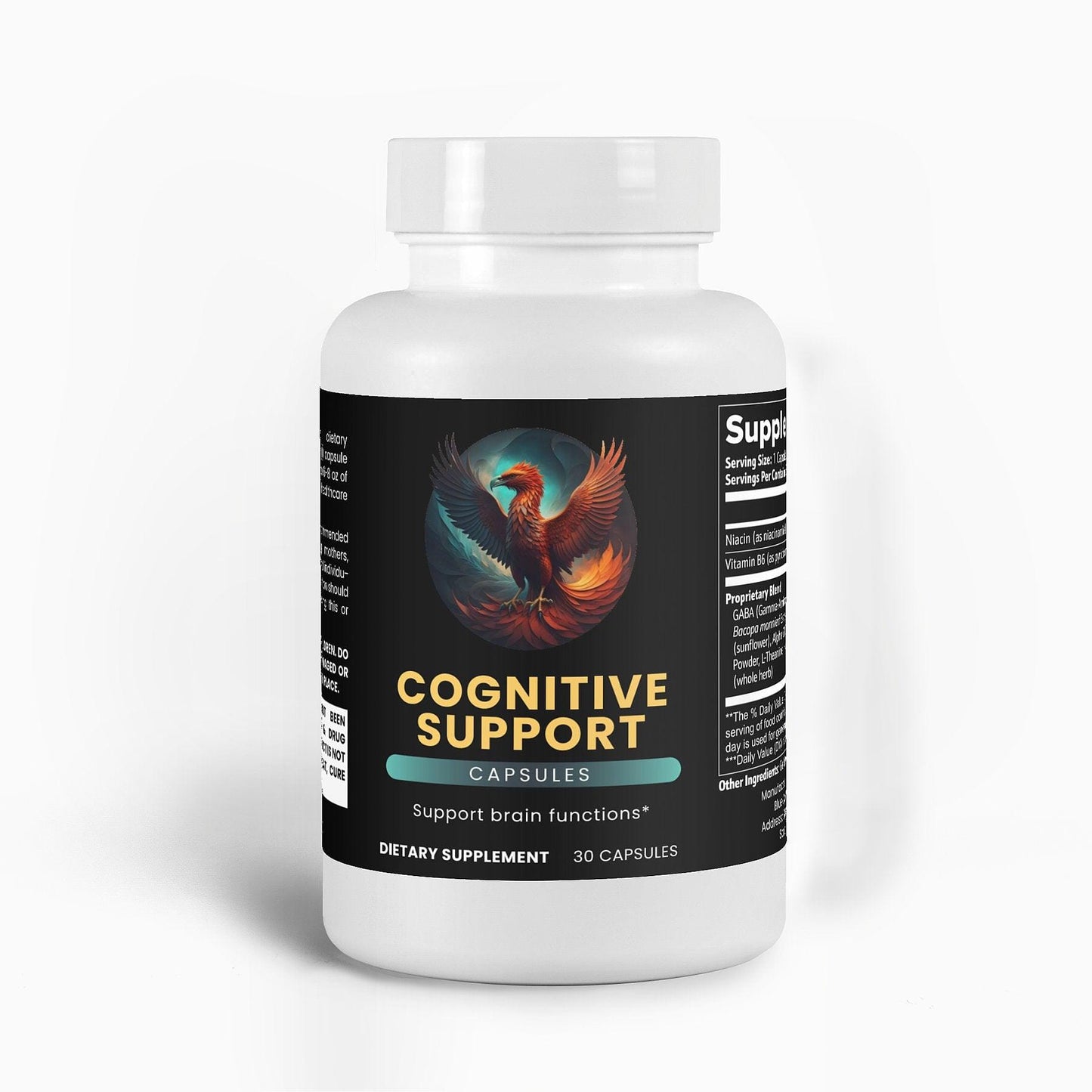 Cognitive Support supplement bottle