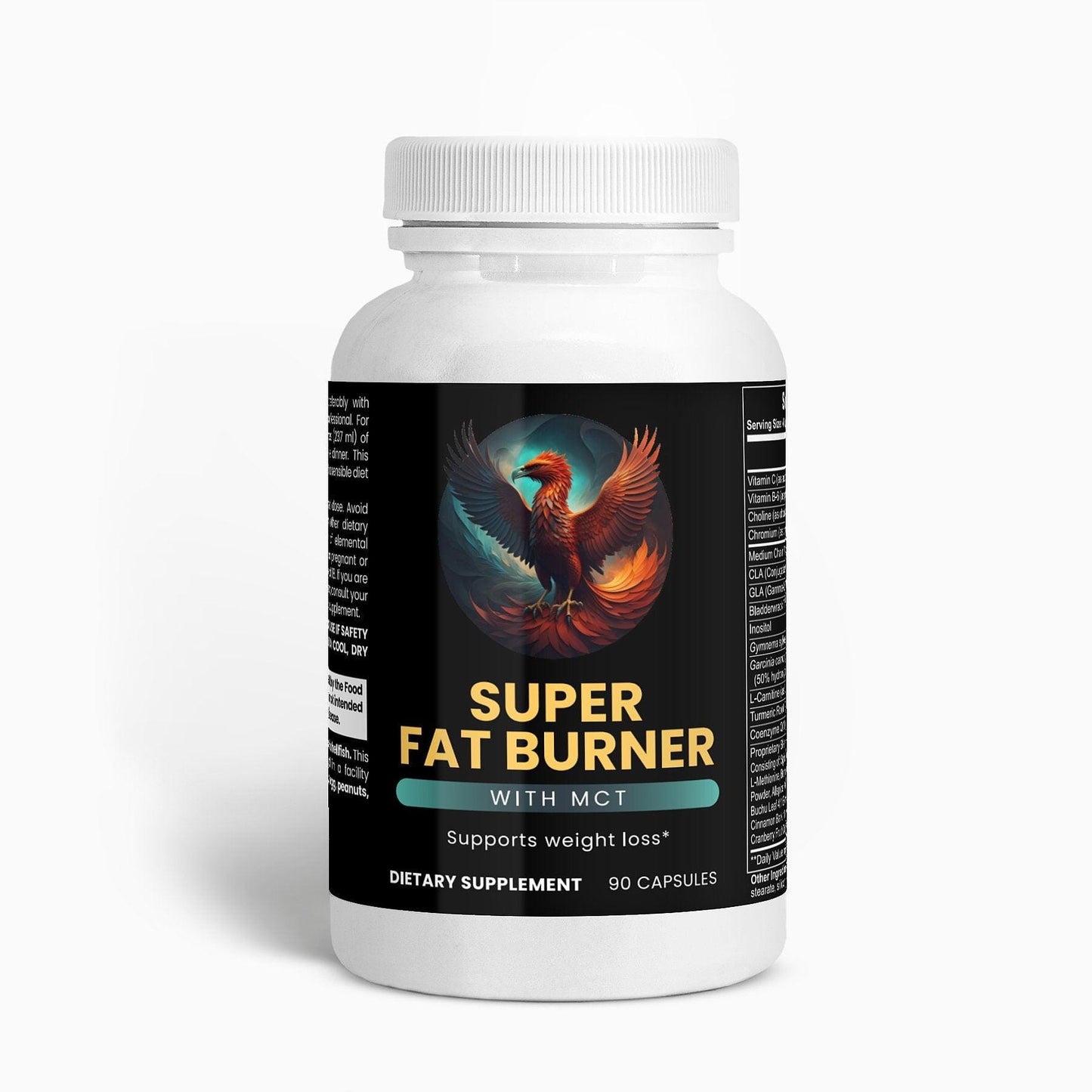 Super Fat Burner with MCT bottle
