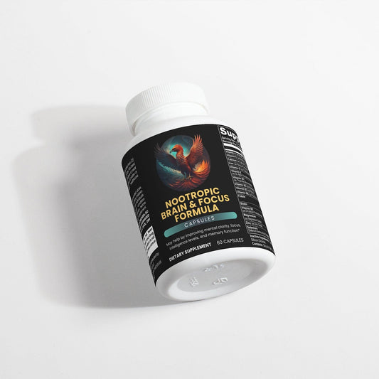 Nootropic Brain & Focus Formula bottle by American Dietary Supplements