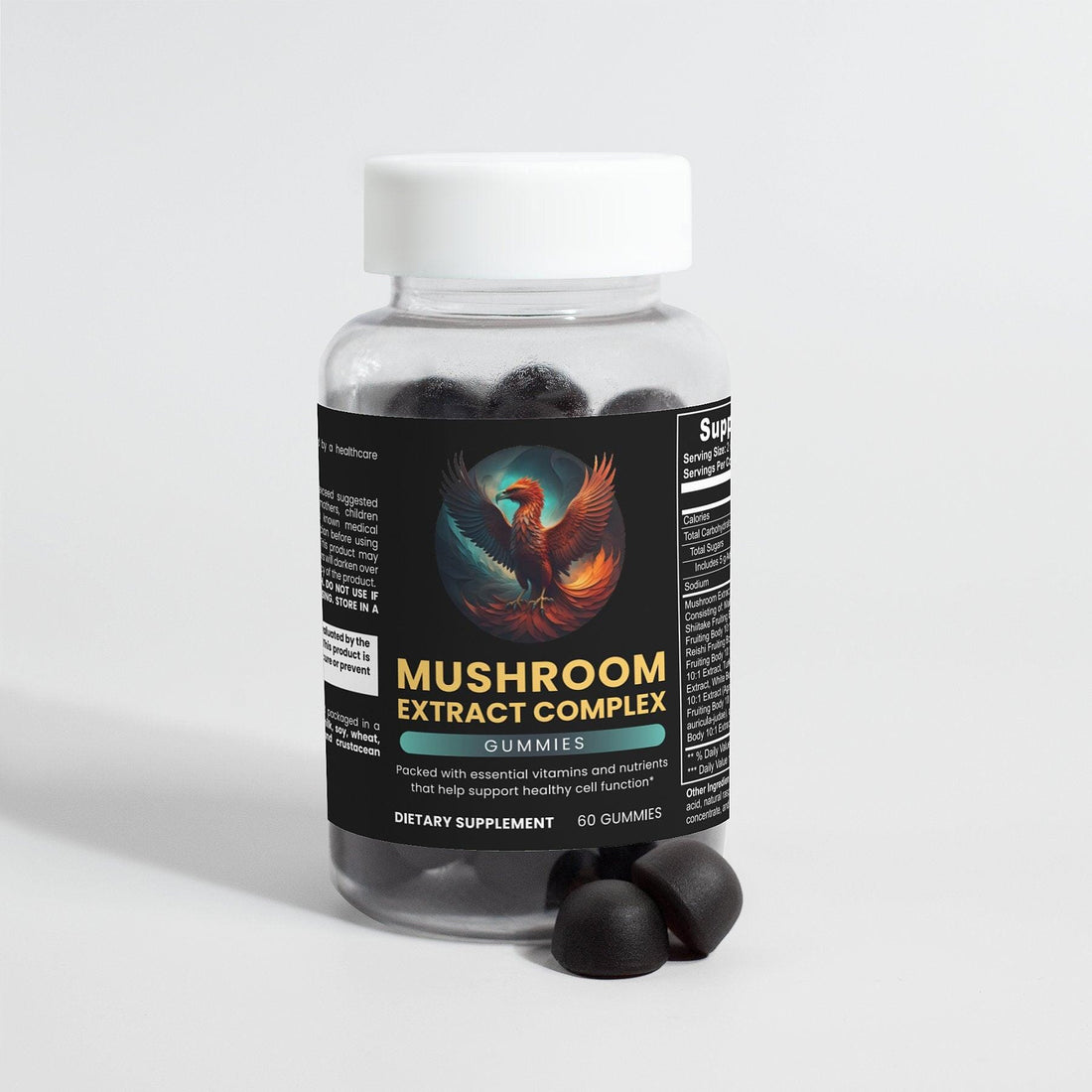 Mushroom extract complex gummies