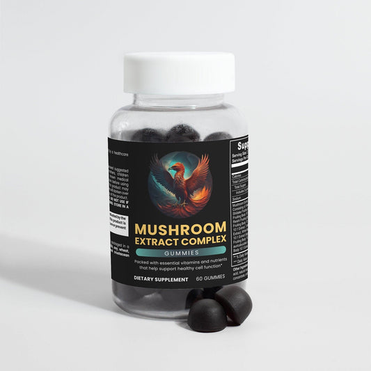 Mushroom extract complex gummies