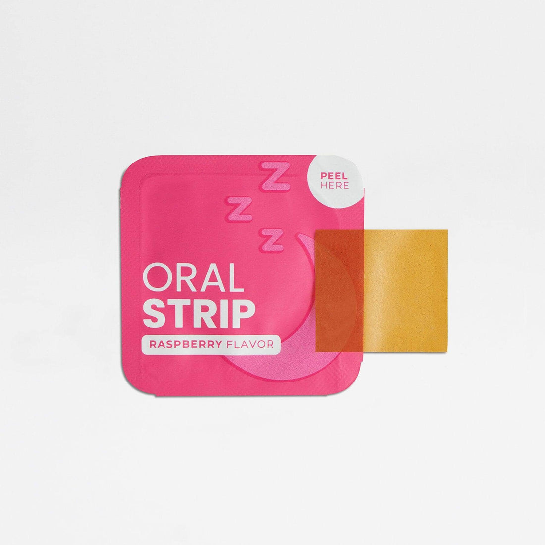 Oral sleep strip supplement