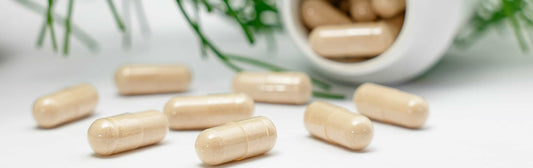Types of dietary supplements in a capsule form