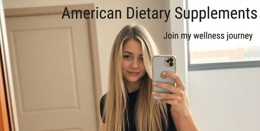 Blonde girl taking a selfie in a mirror after taking weight loss drugs